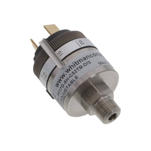 P117G-5H-C52TB-DIS Whitman Controls, LLC  Pressure Sensors Transducers - Industrial